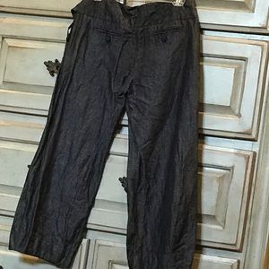 Elevenses/Anthropologie cropped  trousers sz 6